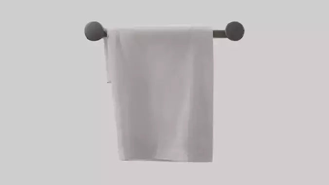 3D model Hand towel model VR / AR / low-poly