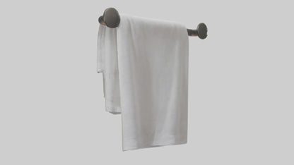 3D model Hand towel model VR / AR / low-poly