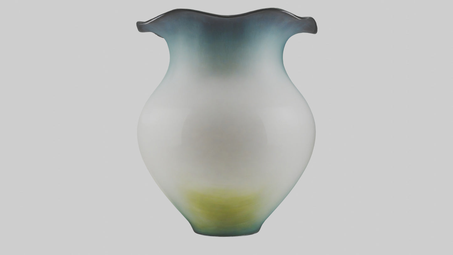 3D model Handblown glass vase model VR / AR / low-poly