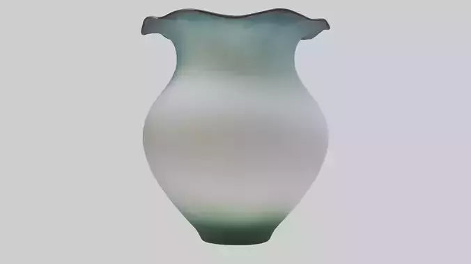 3D model Handblown glass vase model VR / AR / low-poly