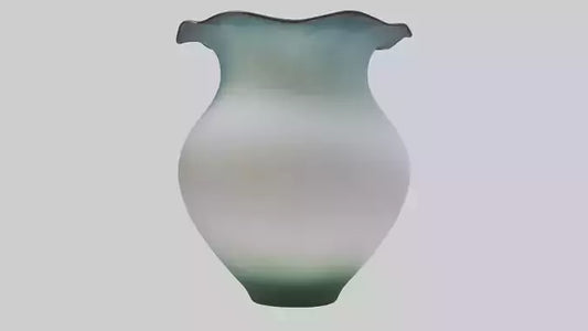 3D model Handblown glass vase model VR / AR / low-poly