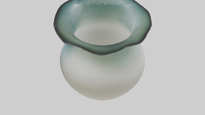 3D model Handblown glass vase model VR / AR / low-poly