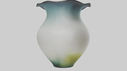3D model Handblown glass vase model VR / AR / low-poly