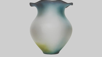 3D model Handblown glass vase model VR / AR / low-poly
