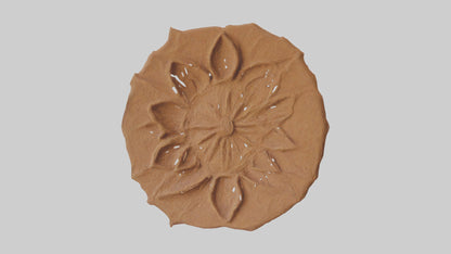 3D model Handcrafted Clay Wall Art VR / AR / low-poly