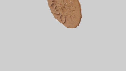 3D model Handcrafted Clay Wall Art VR / AR / low-poly