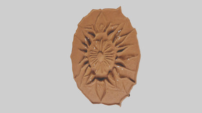 3D model Handcrafted Clay Wall Art VR / AR / low-poly