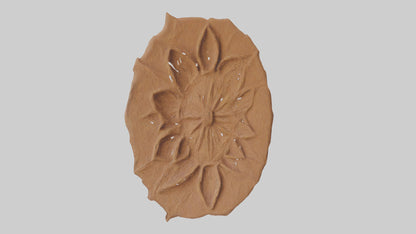 3D model Handcrafted Clay Wall Art VR / AR / low-poly