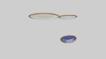 3D model Handcrafted Decorative Plates VR / AR / low-poly