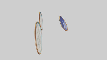 3D model Handcrafted Decorative Plates VR / AR / low-poly