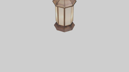 3D model Handcrafted lantern model VR / AR / low-poly
