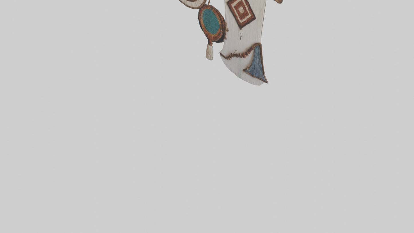 3D model Handcrafted Wall Hangings VR / AR / low-poly