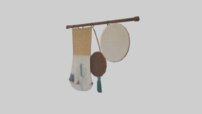 3D model Handcrafted Wall Hangings VR / AR / low-poly