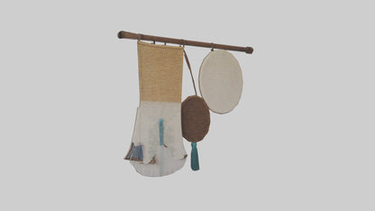 3D model Handcrafted Wall Hangings VR / AR / low-poly