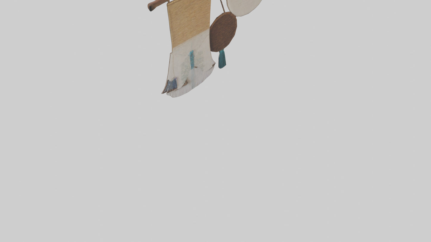 3D model Handcrafted Wall Hangings VR / AR / low-poly