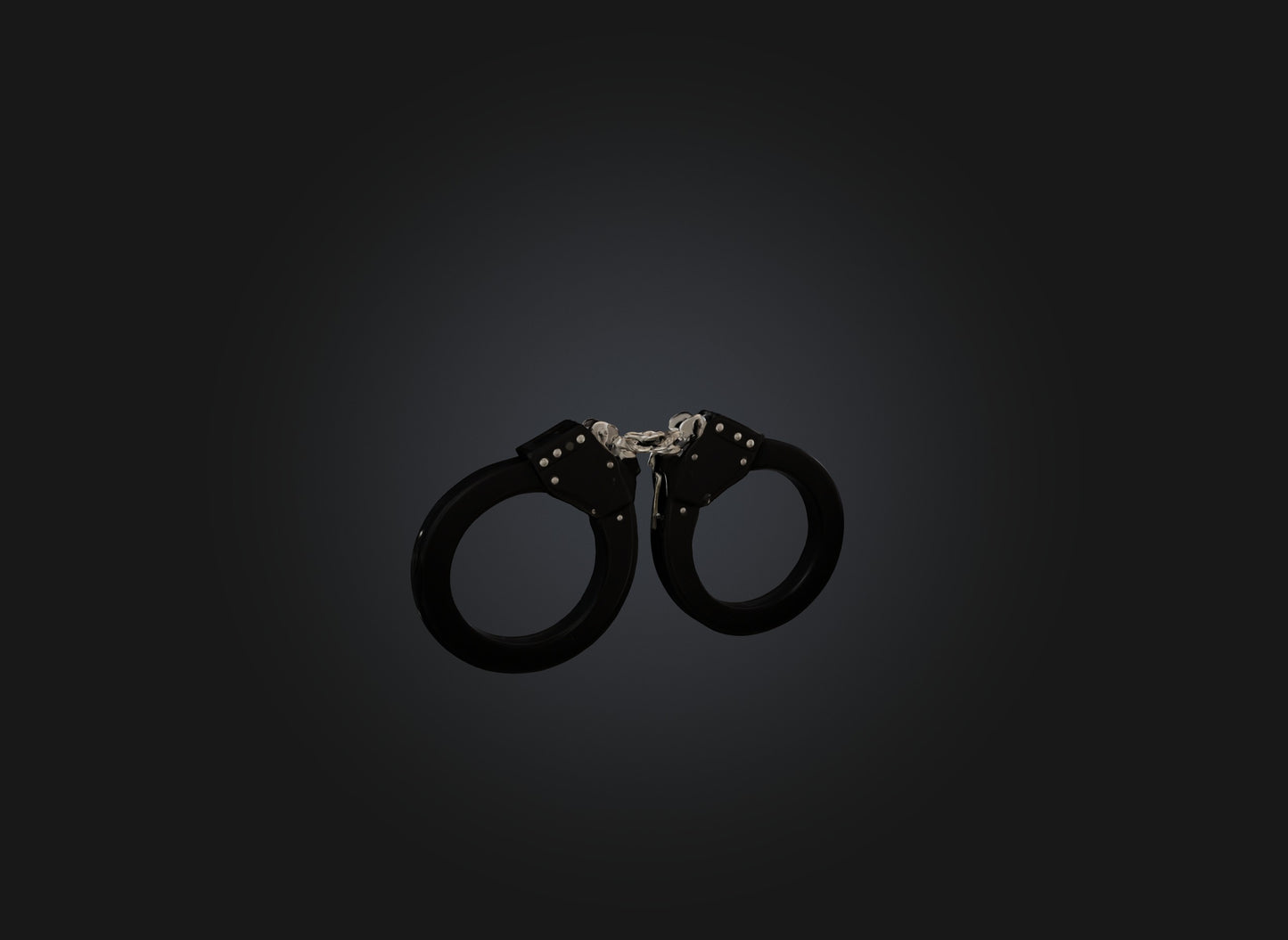 3D model handcuff VR / AR / low-poly