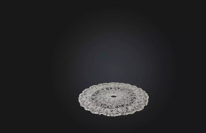 3D model Handmade Lace Doily VR / AR / low-poly