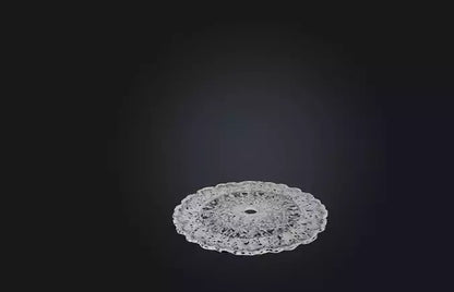 3D model Handmade Lace Doily VR / AR / low-poly