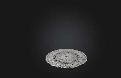 3D model Handmade Lace Doily VR / AR / low-poly