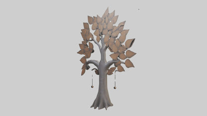 3D model Handmade wall art model VR / AR / low-poly