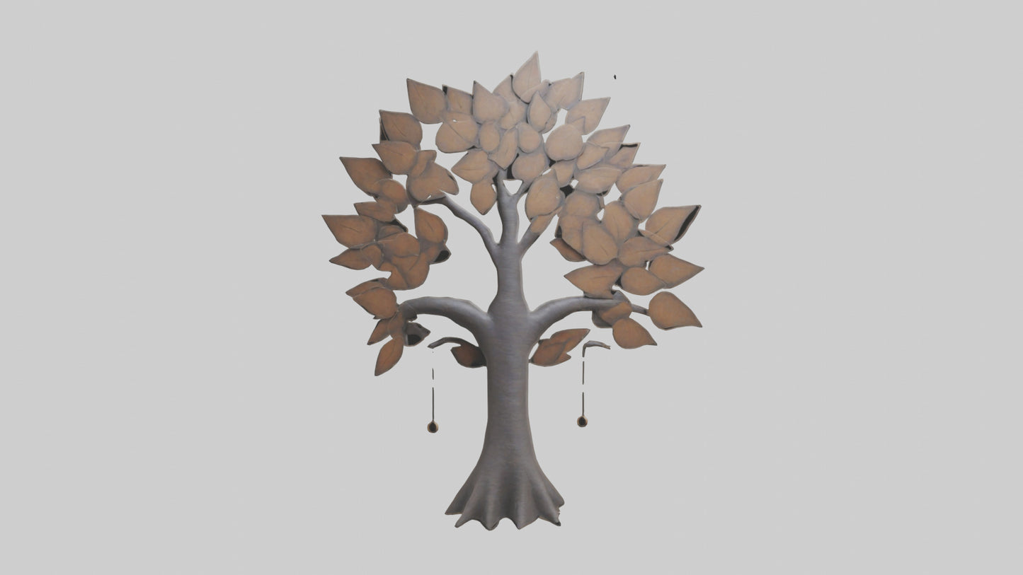 3D model Handmade wall art model VR / AR / low-poly