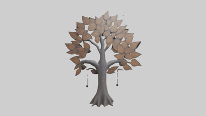 3D model Handmade wall art model VR / AR / low-poly