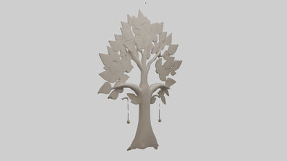 3D model Handmade wall art model VR / AR / low-poly