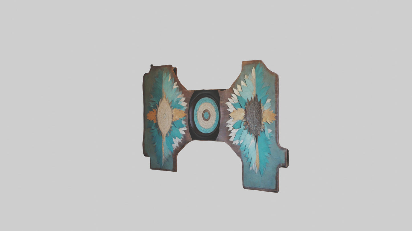 3D model Handmade Wall Pieces VR / AR / low-poly