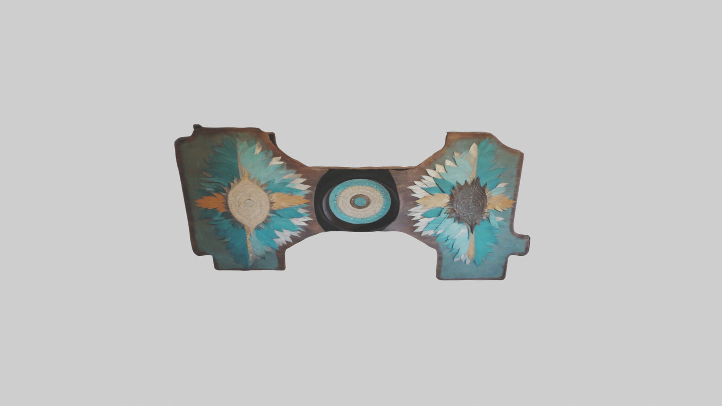 3D model Handmade Wall Pieces VR / AR / low-poly