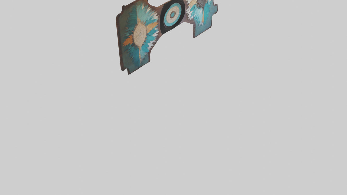 3D model Handmade Wall Pieces VR / AR / low-poly