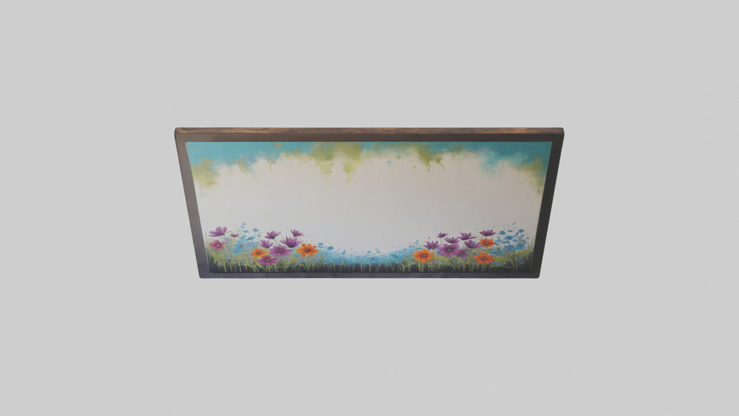 3D model Handpainted Canvas Art VR / AR / low-poly