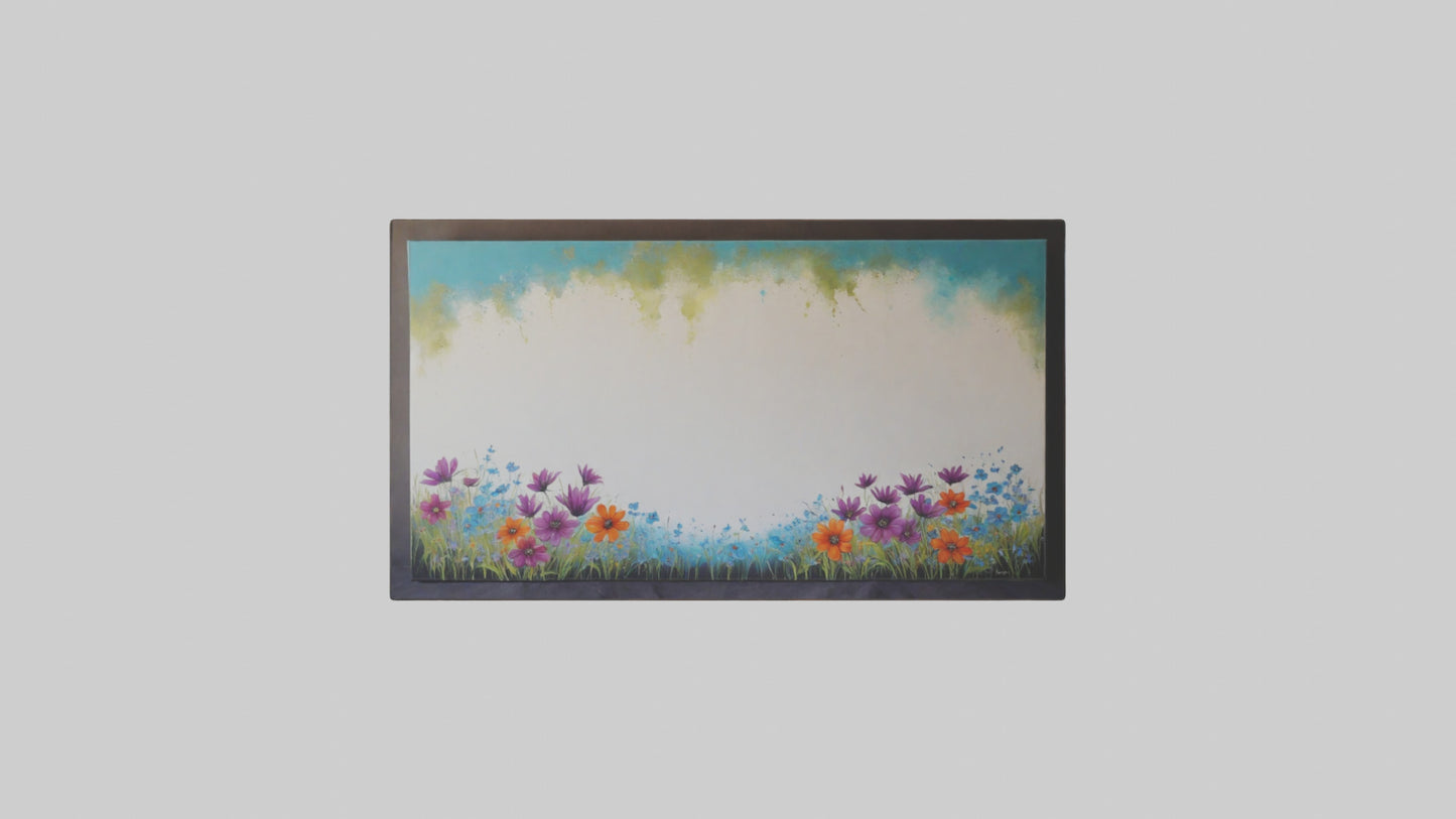 3D model Handpainted Canvas Art VR / AR / low-poly