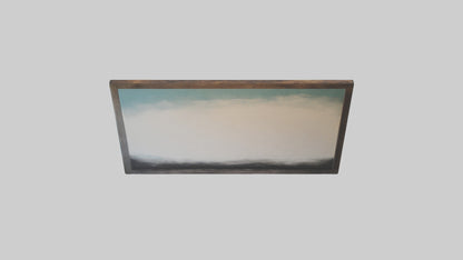 3D model Handpainted Canvas Art VR / AR / low-poly