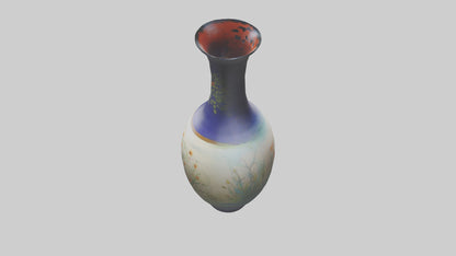 3D model Handpainted vase model VR / AR / low-poly