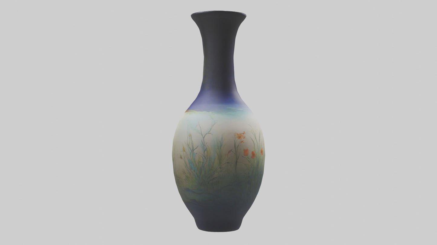 3D model Handpainted vase model VR / AR / low-poly