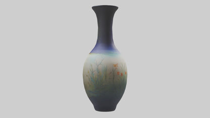 3D model Handpainted vase model VR / AR / low-poly