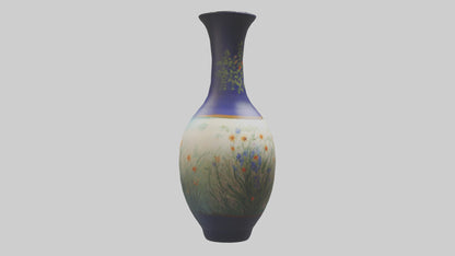 3D model Handpainted vase model VR / AR / low-poly