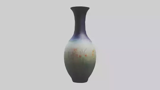 3D model Handpainted vase model VR / AR / low-poly