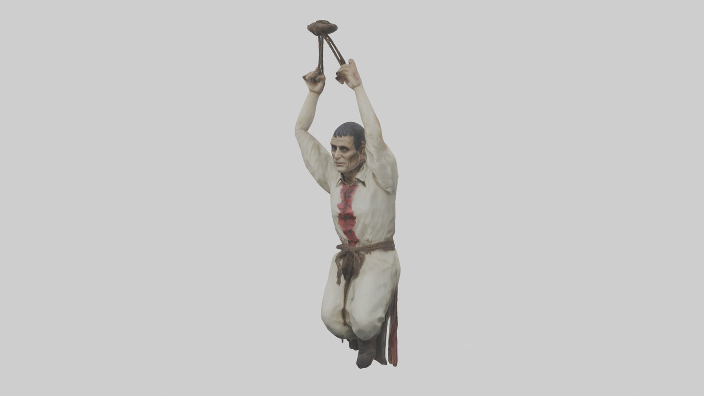 3D model Hanged man model VR / AR / low-poly