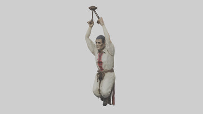 3D model Hanged man model VR / AR / low-poly