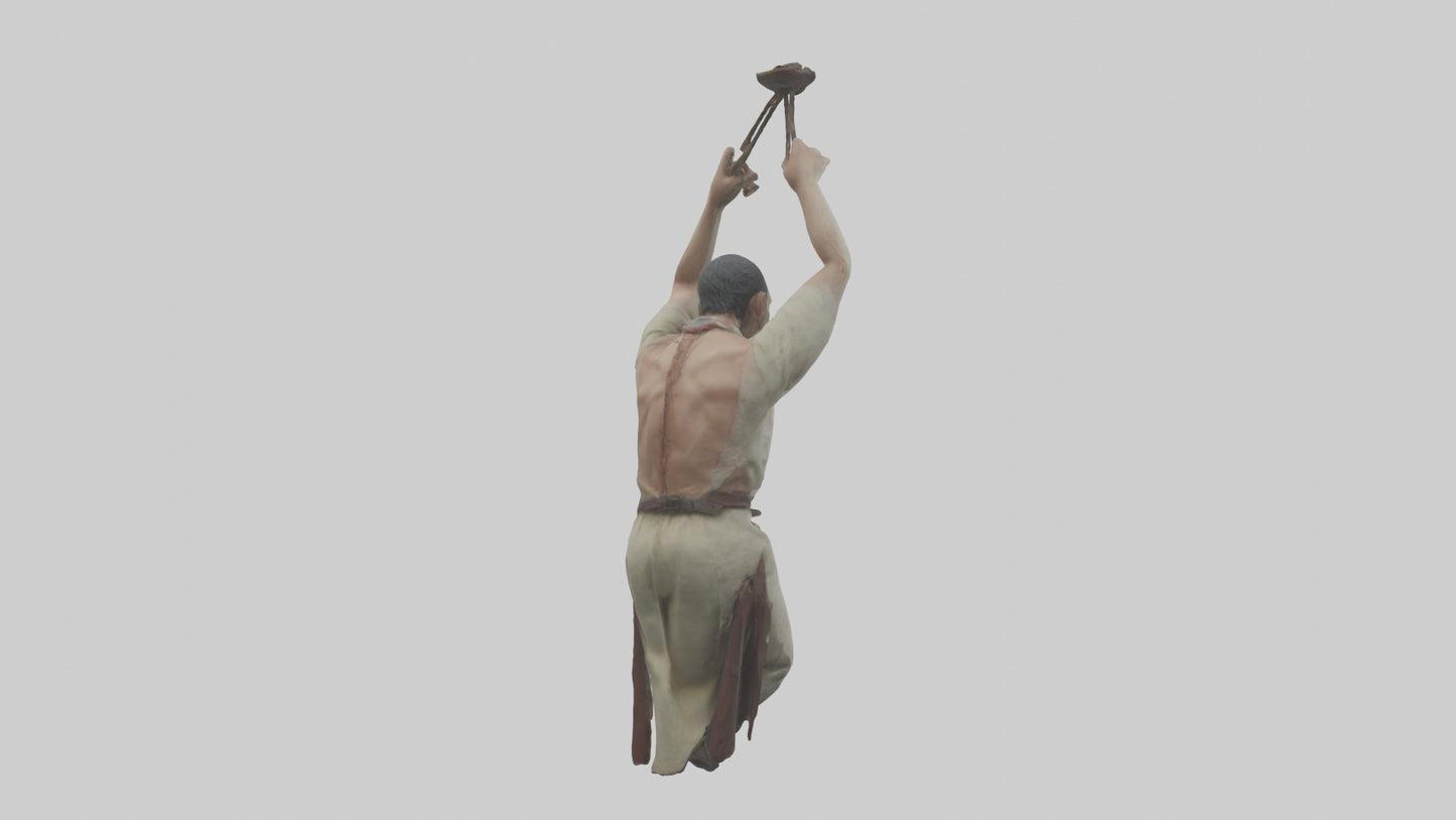 3D model Hanged man model VR / AR / low-poly