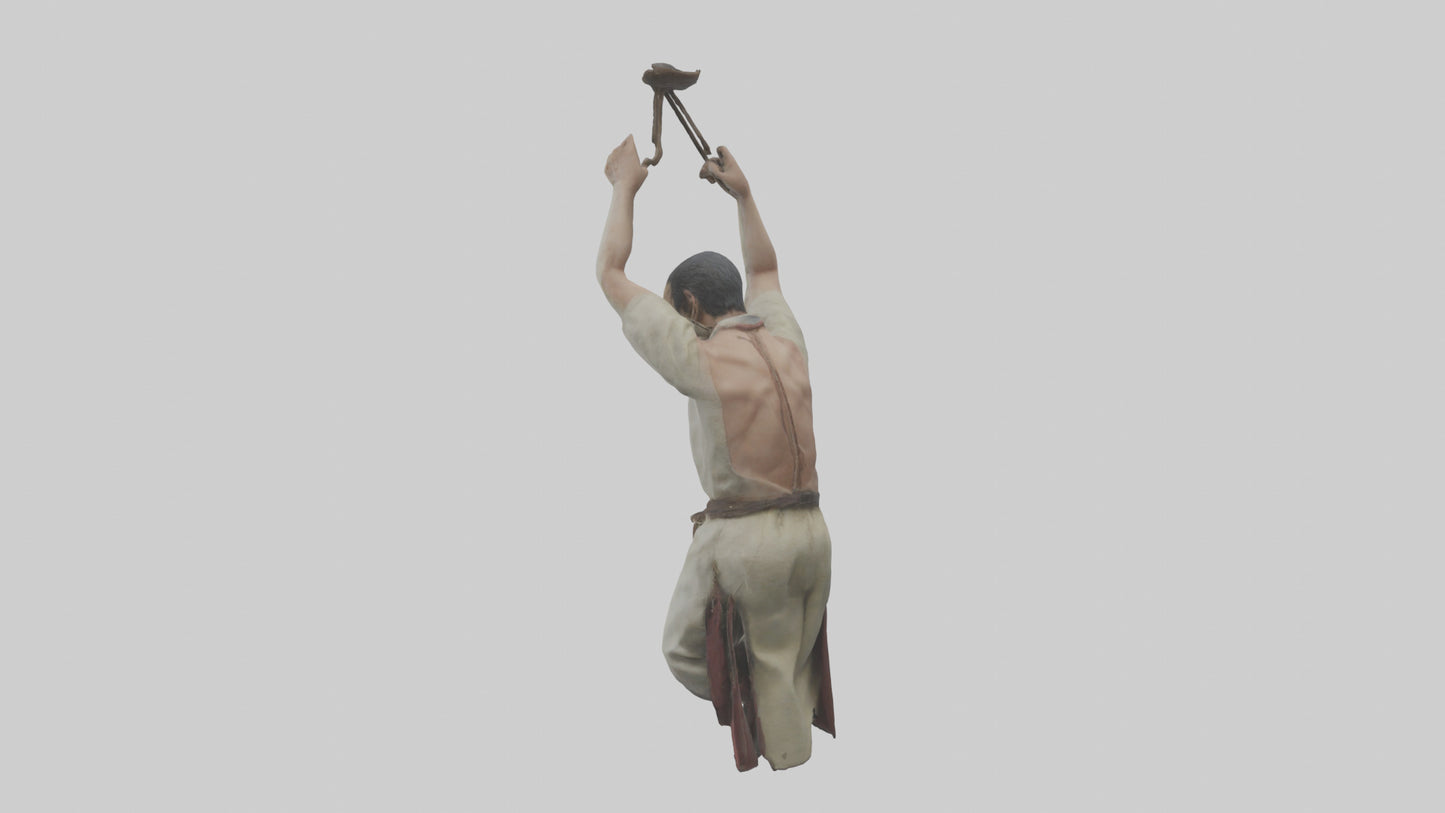 3D model Hanged man model VR / AR / low-poly
