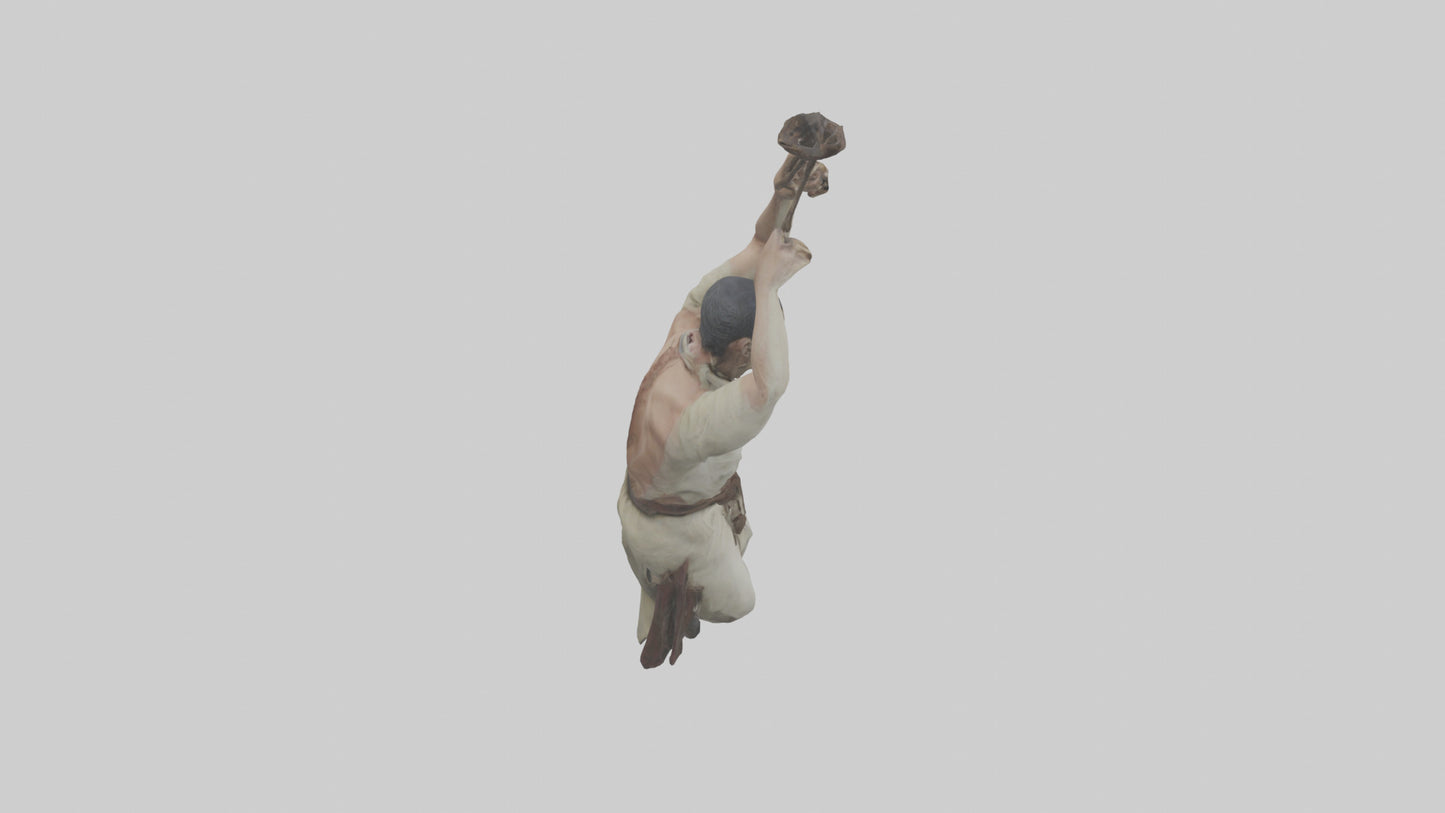 3D model Hanged man model VR / AR / low-poly