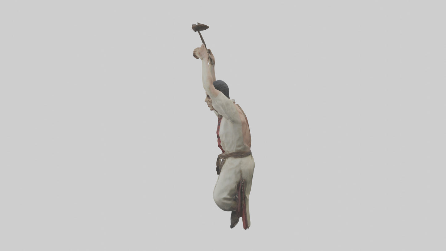 3D model Hanged man model VR / AR / low-poly