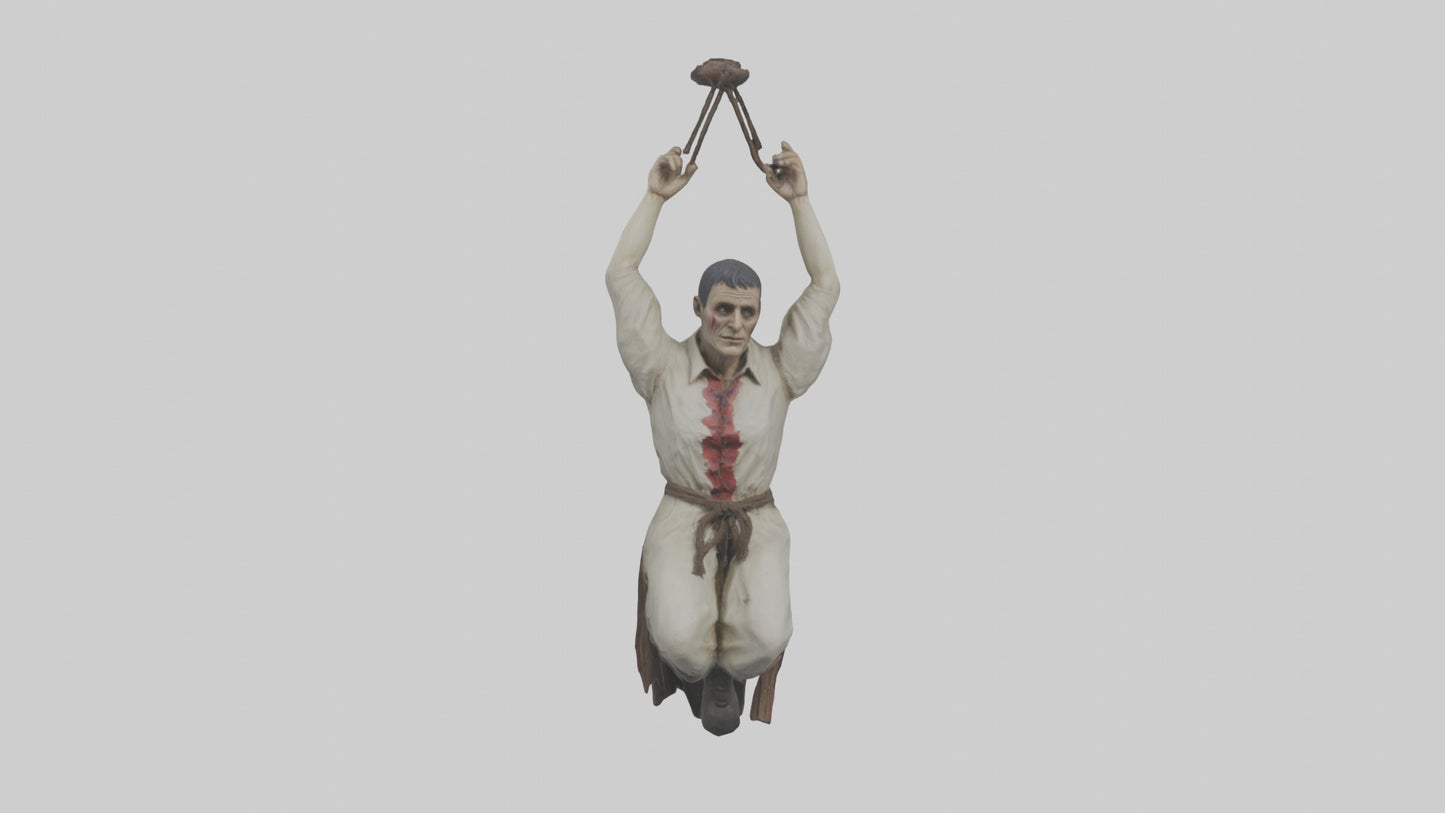 3D model Hanged man model VR / AR / low-poly