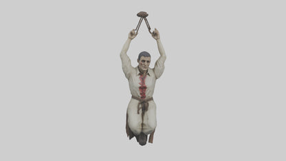 3D model Hanged man model VR / AR / low-poly