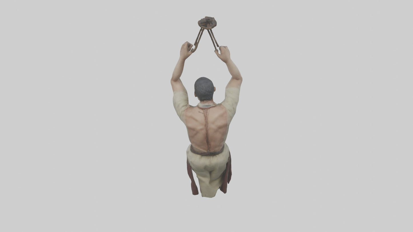 3D model Hanged man model VR / AR / low-poly