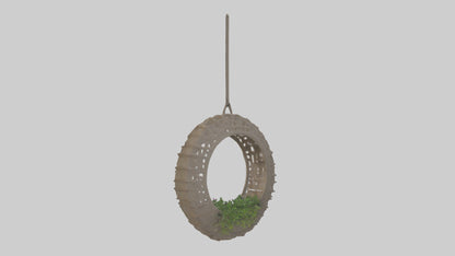 3D model Hanging basket model VR / AR / low-poly