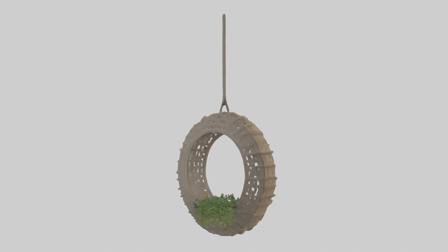 3D model Hanging basket model VR / AR / low-poly