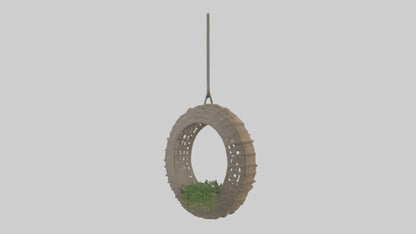 3D model Hanging basket model VR / AR / low-poly